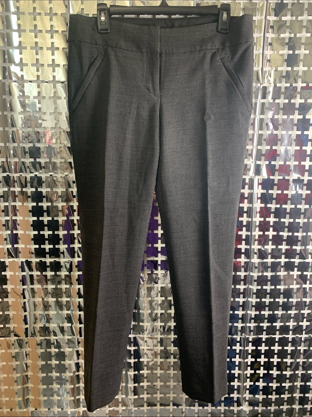 LOFT Women's Skinny Pants in Charcoal Gray